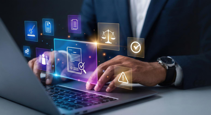 In-house legal document management system for Indian corporate legal teams filing documents by matter counterparty and entity